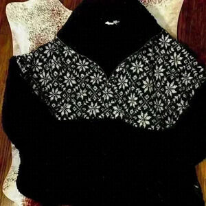 Entro Quarter Zip Pullover Sherpa Size Large